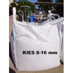 Kies 8 - 16 mm - weiss - BIG BAG - ca. 0,5m³ - ca.850kg