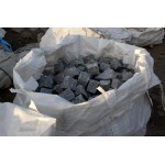 Granitpflaster 8 x 11 cm - Granit - schwarz - BIG BAG - ca. 4,5m² - ca.1t