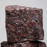 Granitpflaster 8 x 11 cm - Granit - rot - lose - ca. 4,5m² - ca.1t