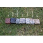 Granitpflaster 4 x 6 cm - Granit - weiss / schwarz / grau - BIG BAG - ca. 8,5m² - ca.1t