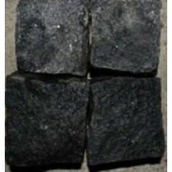 Granitpflaster 8 x 11 cm - Granit - schwarz - lose - ca. 4,5m² - ca.1t