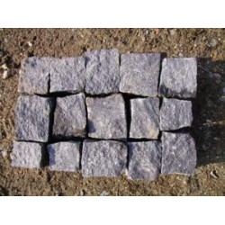 Granitpflaster 4 x 6 cm - Granit - schwarz - lose - ca. 8,5m² - ca.1t