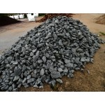 Splitt 32 - 65 mm - Granit - weiss / schwarz / gelb - lose - ca. 0,55m³ - ca.1t