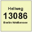 13086 Berlin-Weißensee