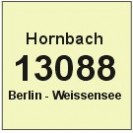 13088 Berlin-Weissensee