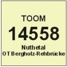 14558 Bergholz-Rehbrücke