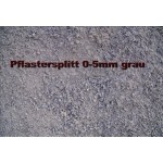 Splitt 0 - 2 mm - Granit - grau - lose - 0,55m³ - ca.1t