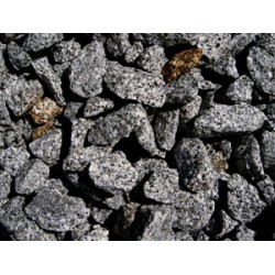 Splitt 16 - 32 mm - Granit - weiss / schwarz / gelb - lose - ca. 0,55m³ - ca.1t